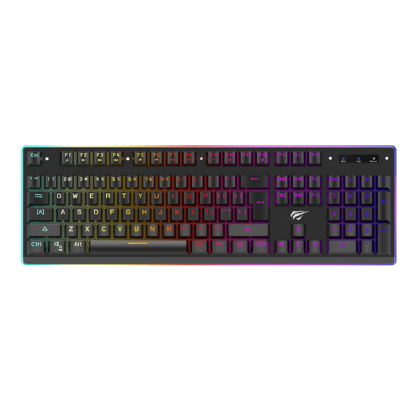 Buy Havit Hv Kb391l Backlit Semi Mechanical Keyboard