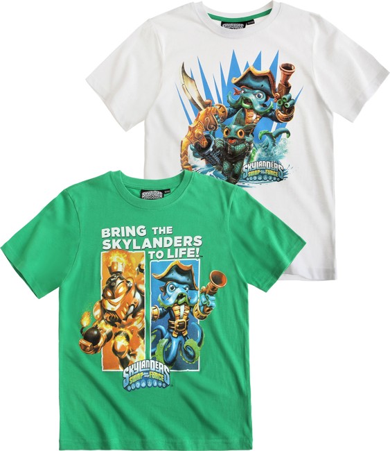 Skylanders 2 Pack T-Shirt white