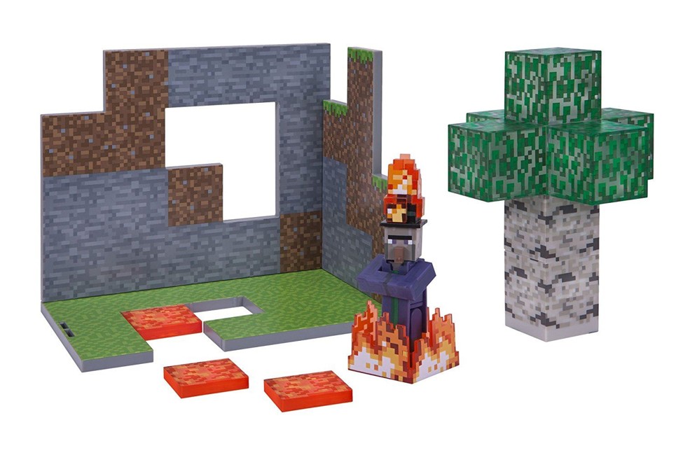 Minecraft Series 4 Biome Playset Birch Forest #16652