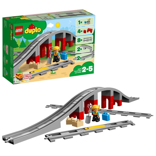 LEGO Duplo - Tågbro och spår (10872)