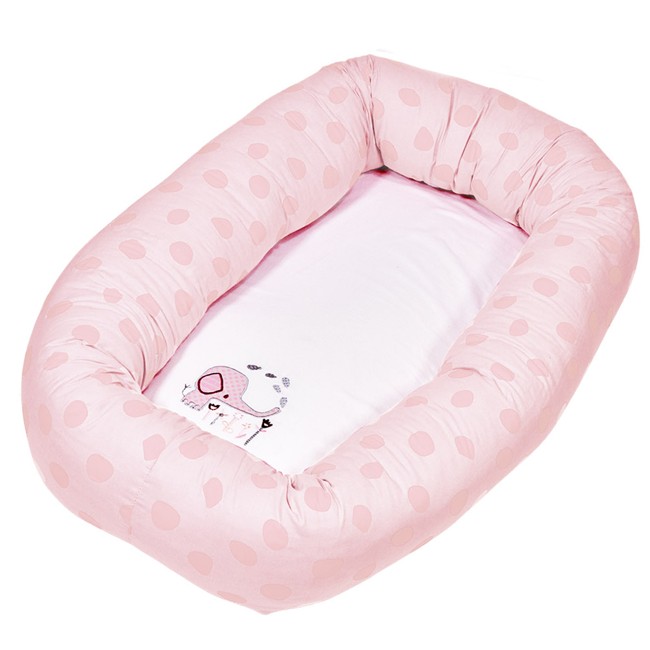 Baby Dan - Cuddle Nest Medium Elefantastic Pink