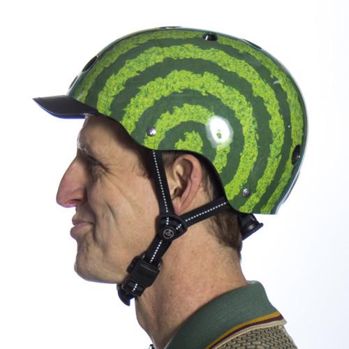 watermelon bike helmet