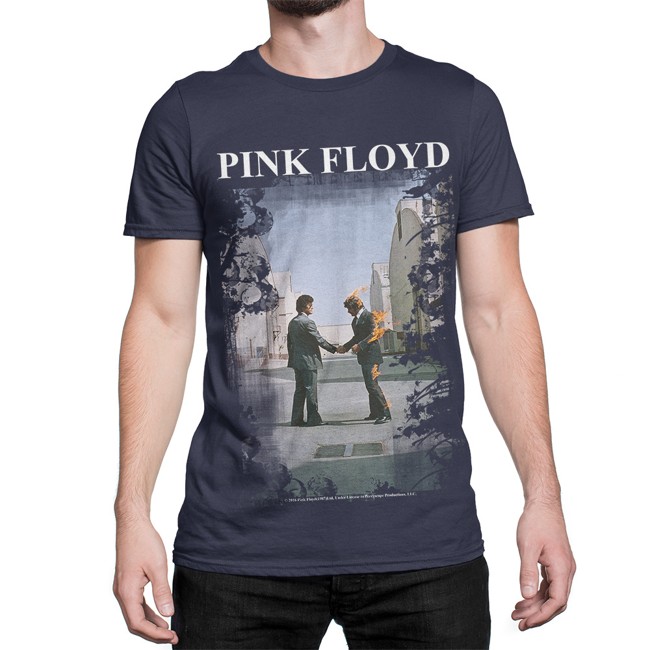 Pink Floyd - Burning man Navy T-Shirt