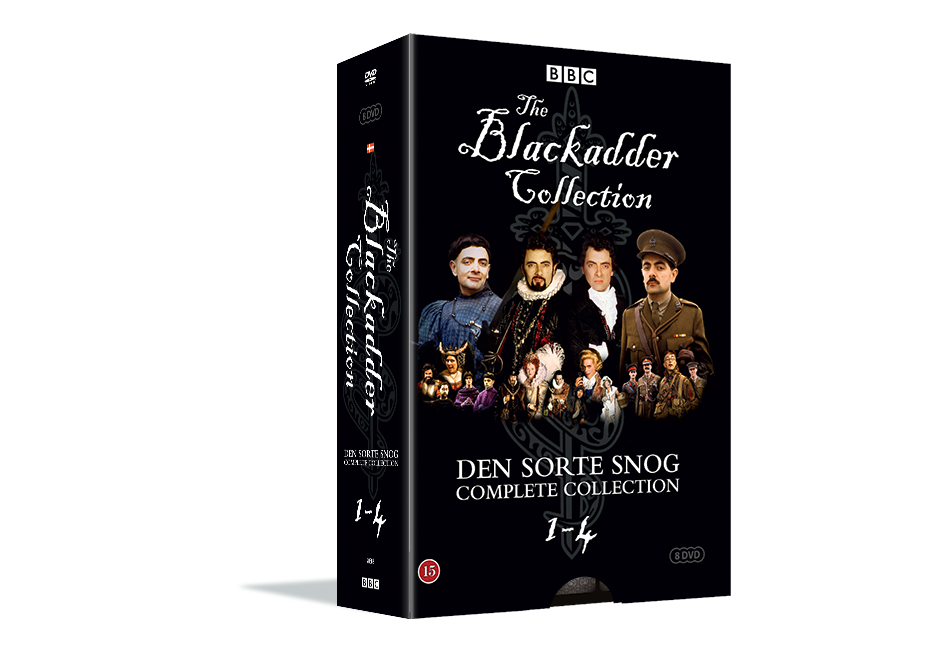 The Black Adder COMPLETE COLLECTION   - Den Sorte Snog Complete Coll. - 8 DVD box set