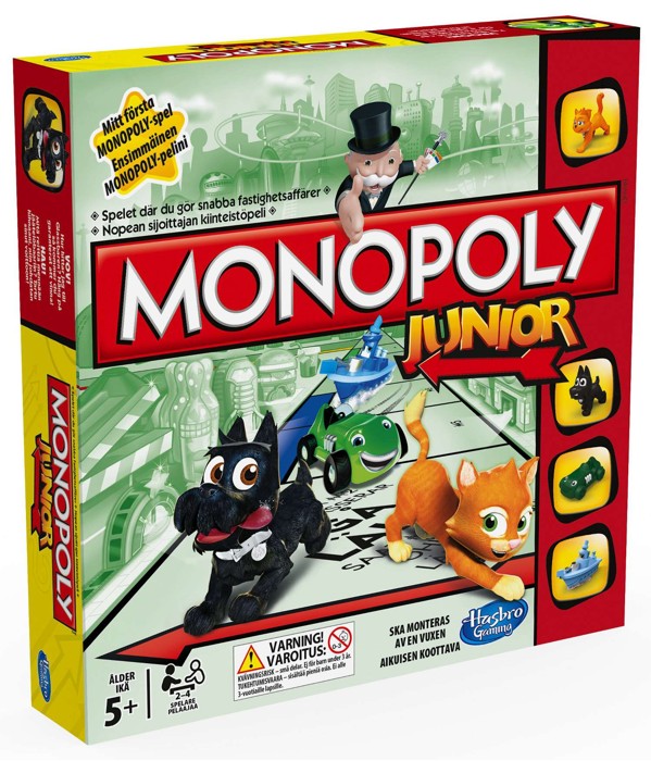 Hasbro Gaming - Monopoly Junior Refresh DK/NO (A6984)