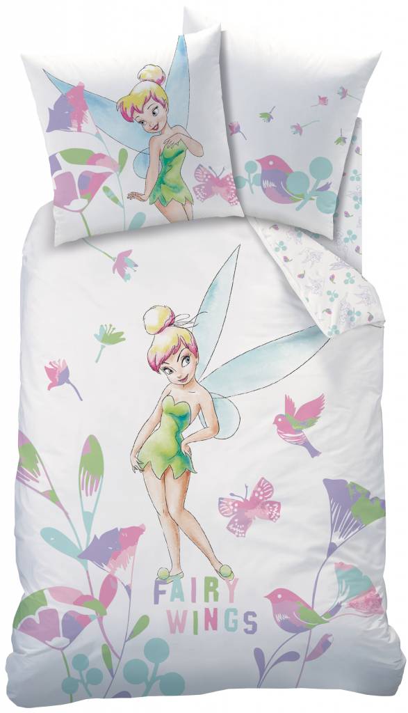 Buy Disney Fairies Tinkerbell Wings Duvet Cover Single 140 X
