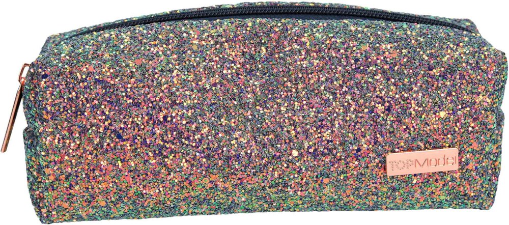 Top Model - Tube Pencil case with Glitter - Multicolour (0410235)