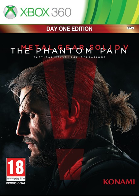 Metal Gear Solid V (5): The Phantom Pain - Day One Edition with Steel Case