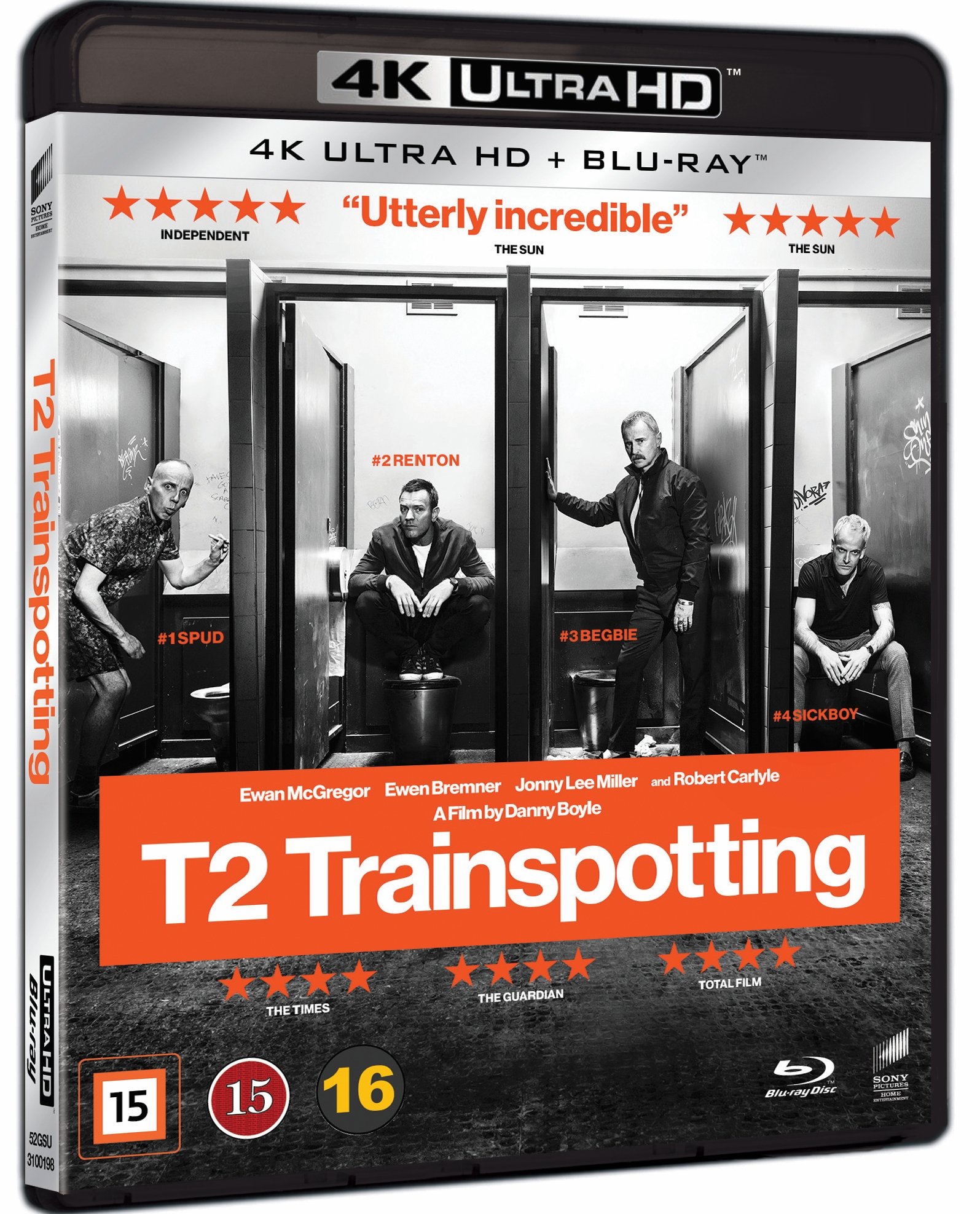 T2: Trainspotting 2 (4K Blu-Ray) - Filmer og TV-serier