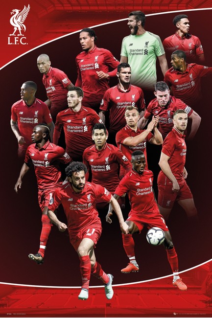 Liverpool Players 18/19 Maxi Poster