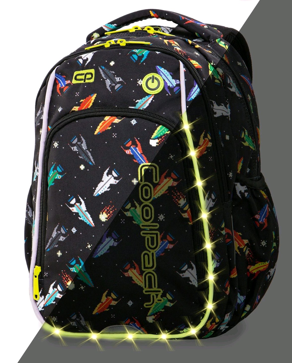 Køb Coolpack Skoletaske med LED-belysning - Rummet