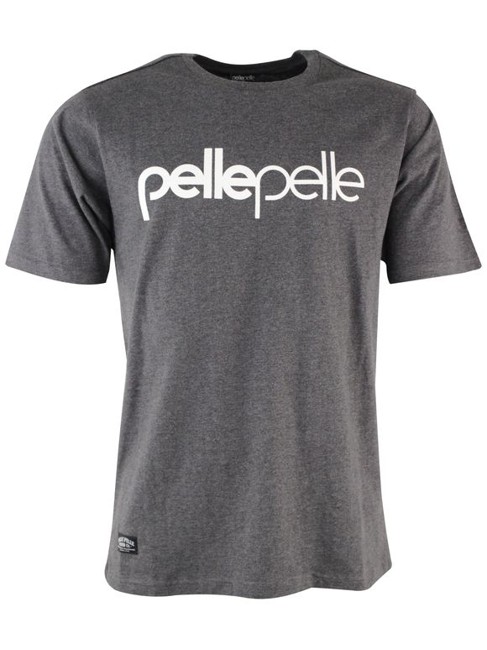 Pelle Pelle 'Back 2 Basic' T-shirt - Charcoal
