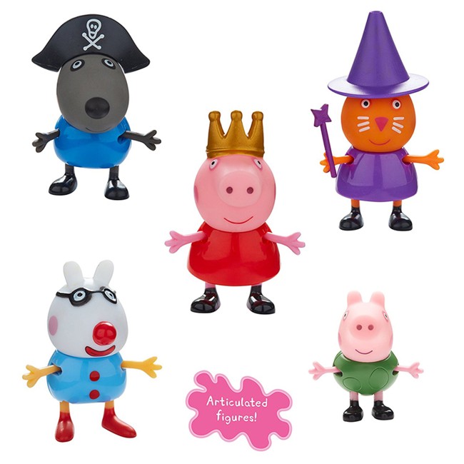 Peppa Pig Fancy Dress 5-Figure Pack