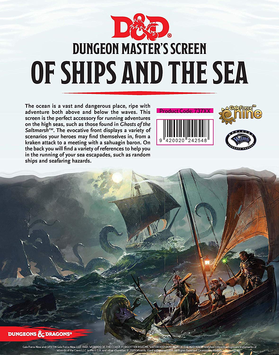 Dungeons & Dragons - 5th Edition - DM Screen Of Ships and the Sea (D&D) (GF073711)