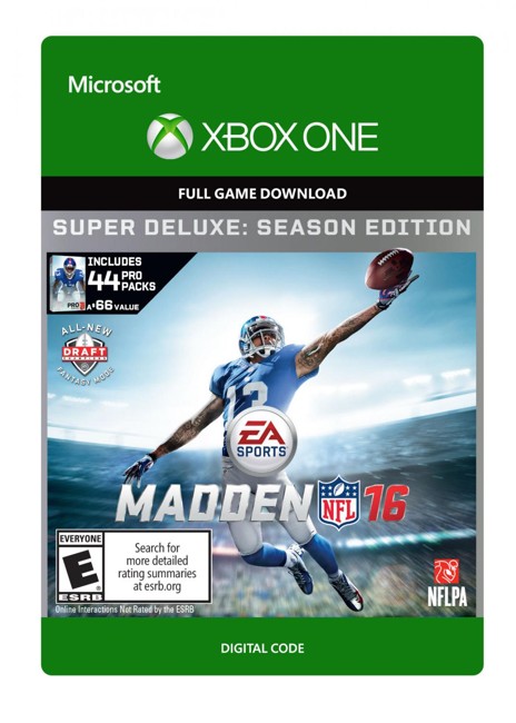 EA SPORTS™  MADDEN NFL® 16 SUPER DELUXE: SEASON EDITION