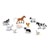 Melissa & Doug 10594 Farm Friends Collectible Toy Animal Figures (10 Pcs) thumbnail-1