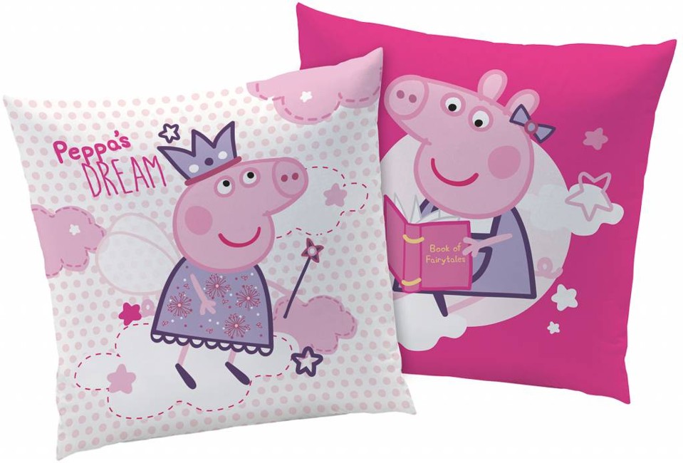 Peppa Pig Fairytale - Cushion - 40 x 40 cm - Pink