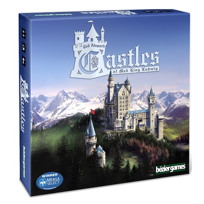 Castles of Mad King Ludwig Boardgame (Scandinavian)