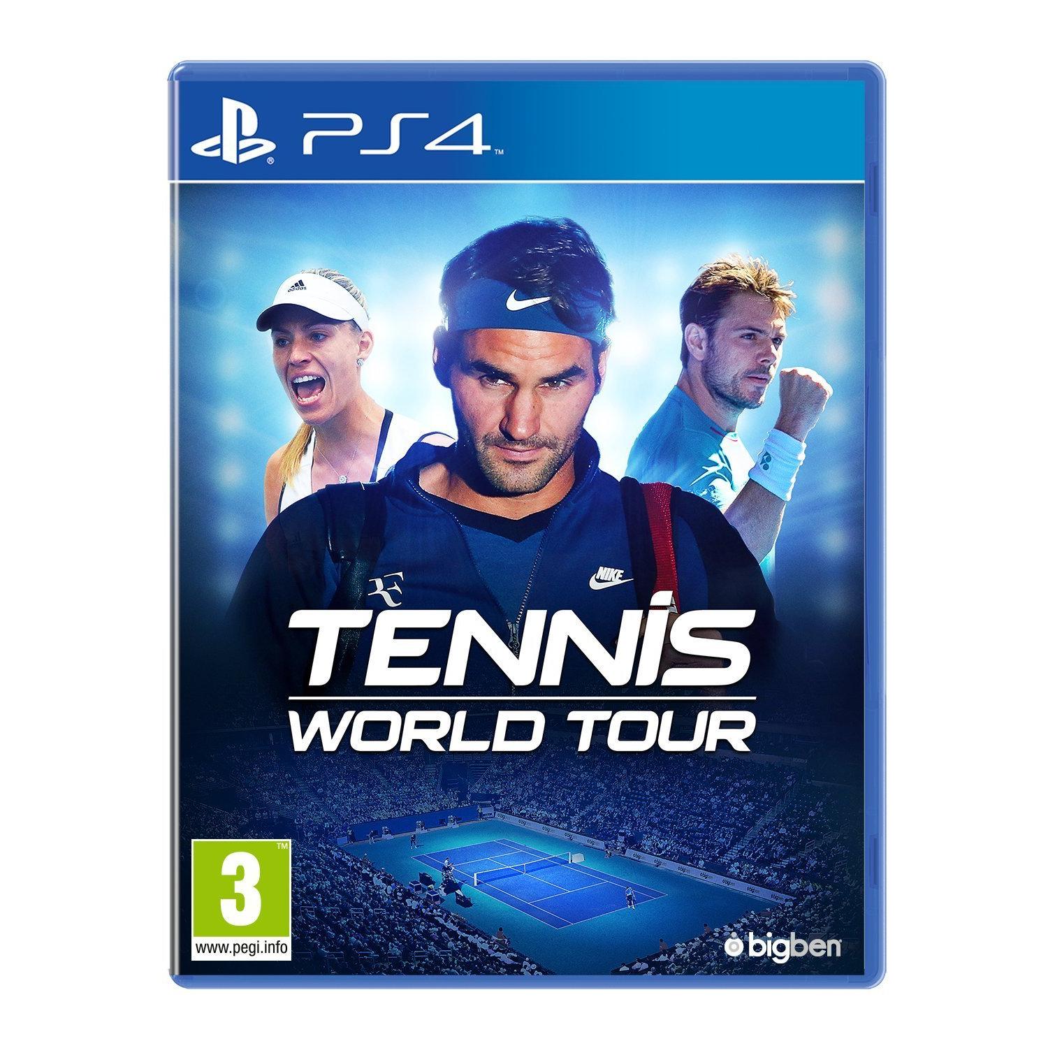 Rundt om ulæselig helbrede Køb Tennis World Tour - PlayStation 4 - Engelsk - Standard
