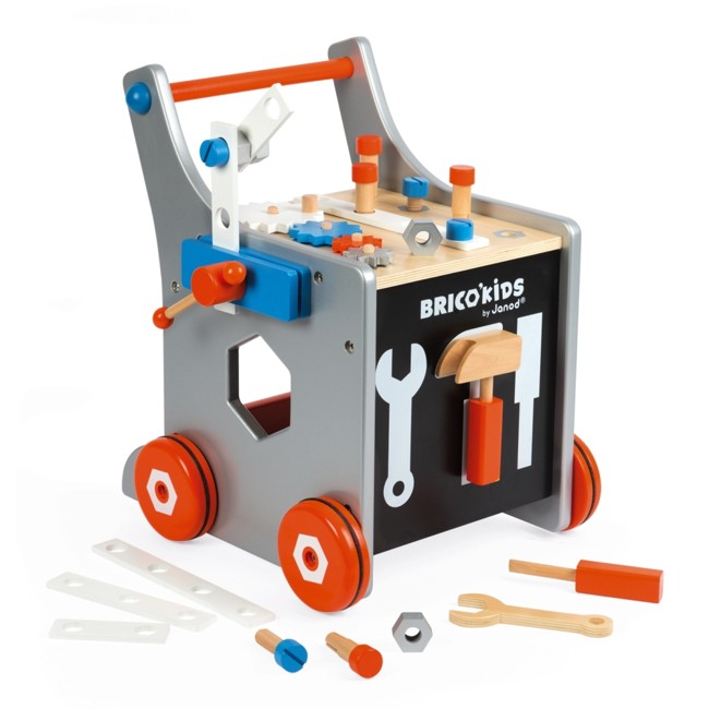Janod - Brico’Kids Magnetic DIY Trolley (6478)