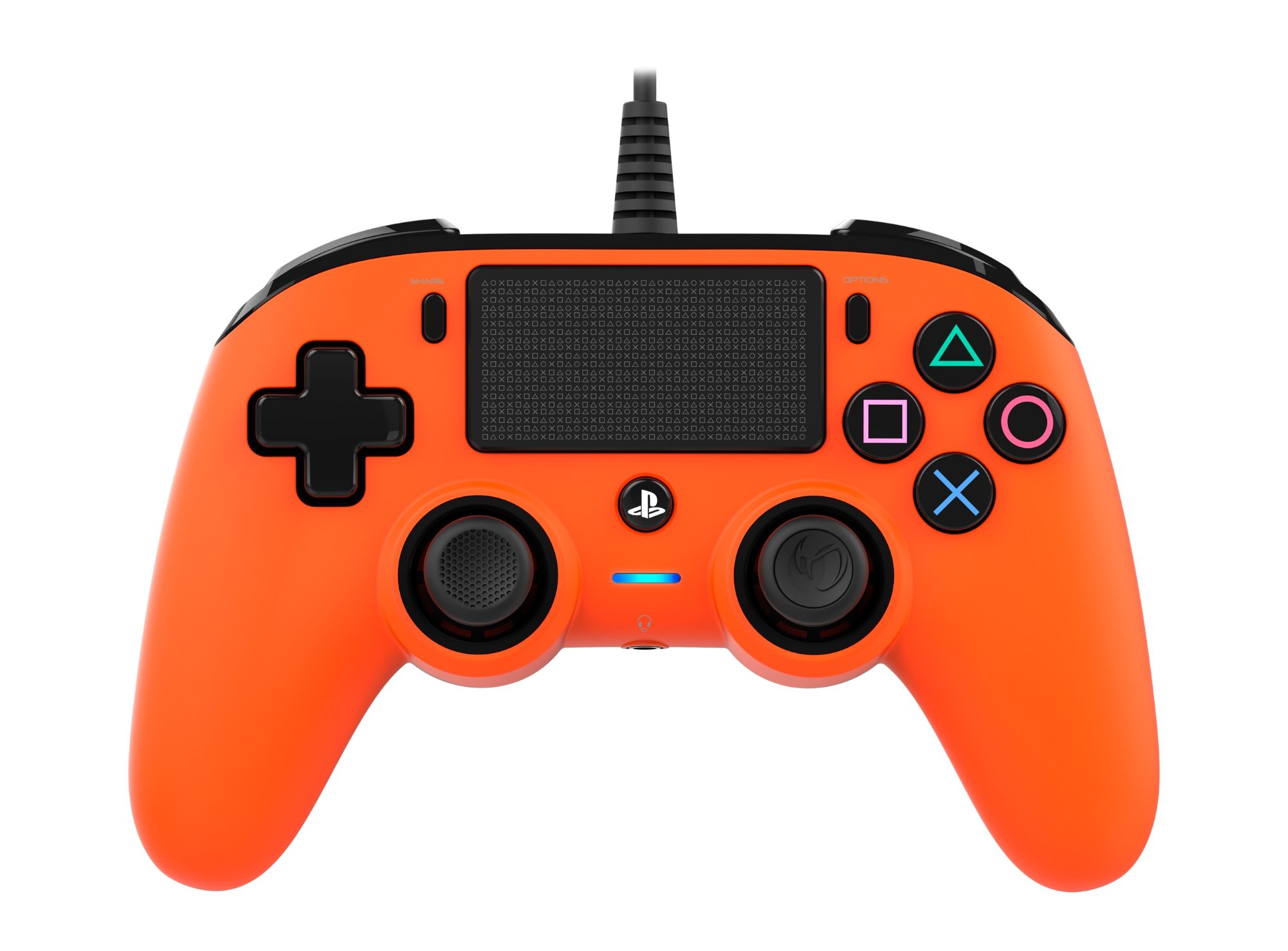 orange playstation controller