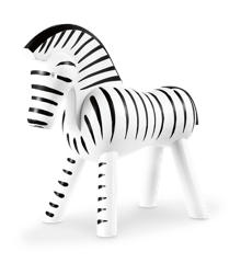 Kay Bojesen - Zebra black/white (39421)