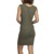 Urban Classics Ladies - BASIC Summer Mini Dress olive thumbnail-3