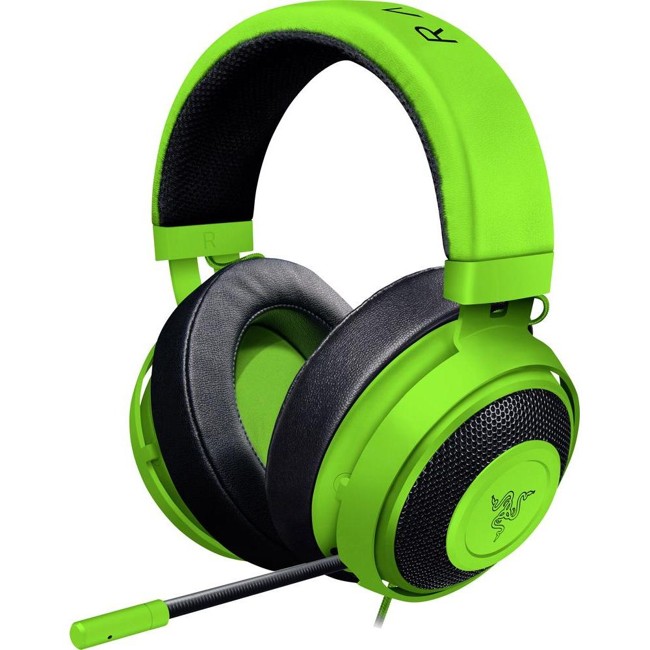 Razer - Kraken Pro v2 - Green (Oval Ear Cushion) Gaming Headset