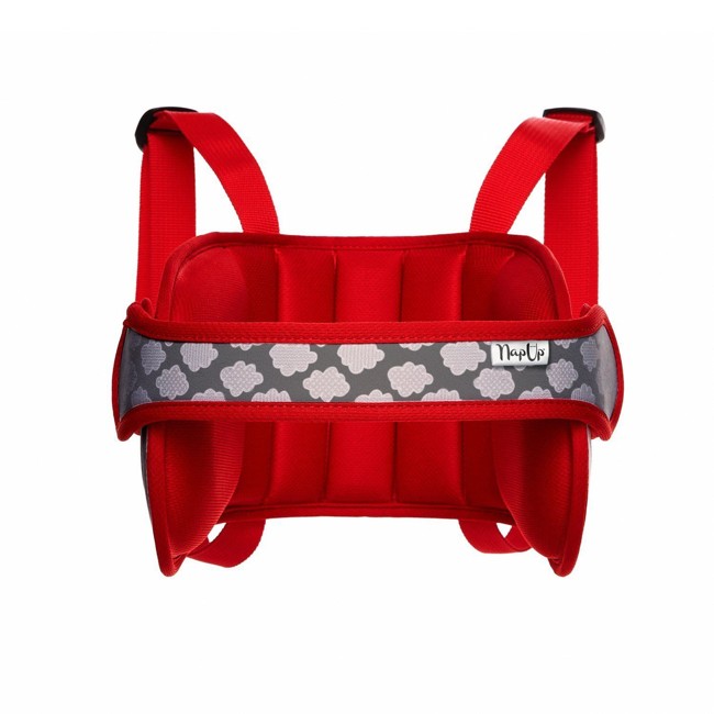 Napup Child Head Support: Sleep Comfortably On The Go (Red)