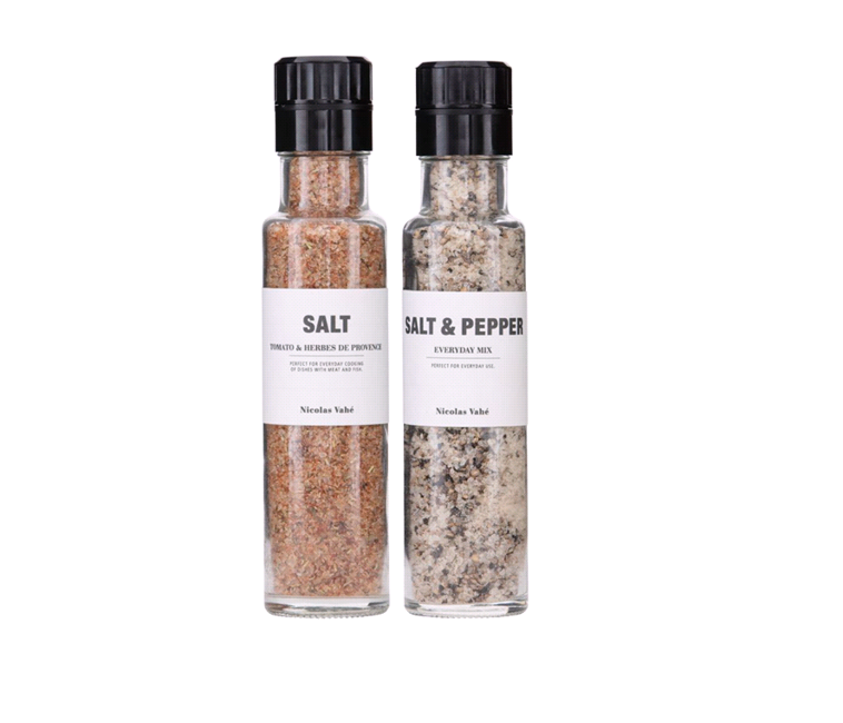 Nicolas Vahé - Salt Med Tomat & Krydderurter De Provence + Salt/Peber, Everyday Mix 