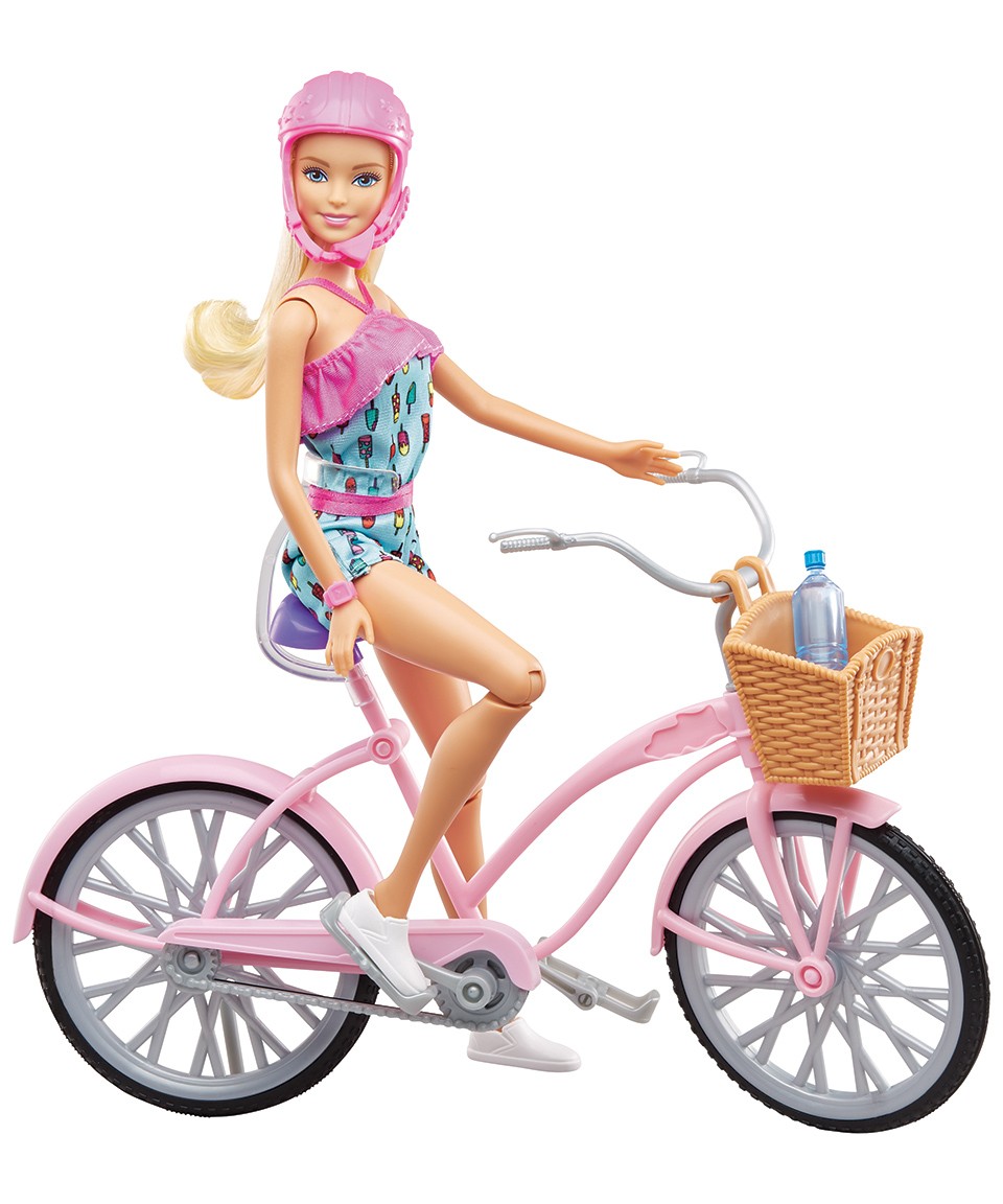 Buy Barbie - Doll and Bike (FTV96)