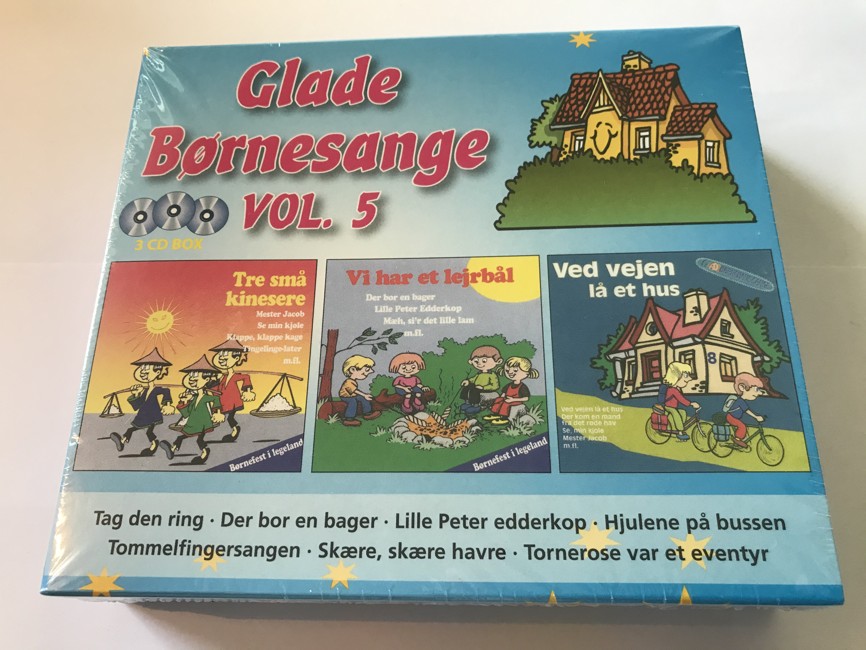 Glade Børnesange vol 5 - 3 CD