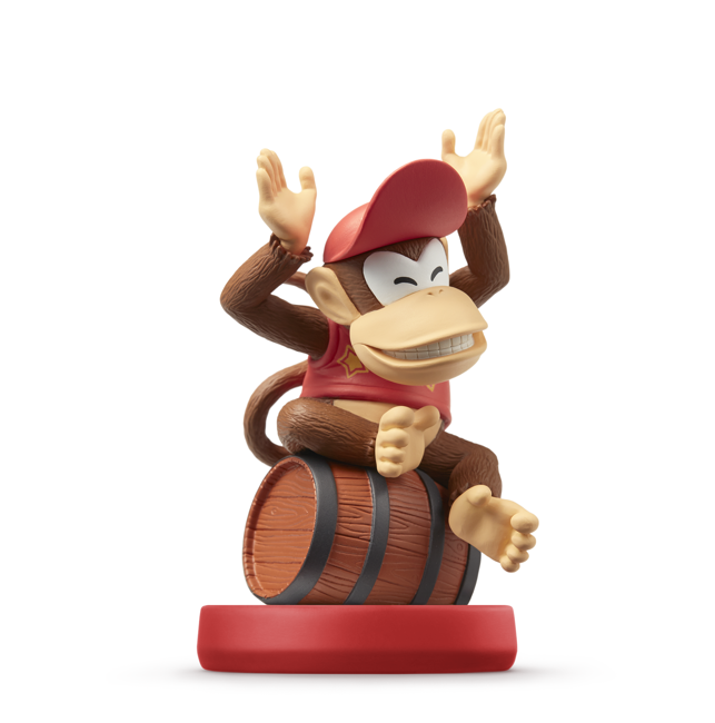 Nintendo Amiibo Figurine Diddy Kong (Super Mario Collection)