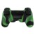ZedLabz soft silicone cover skin rubber case for Sony PS3 controller - Camo Green thumbnail-3