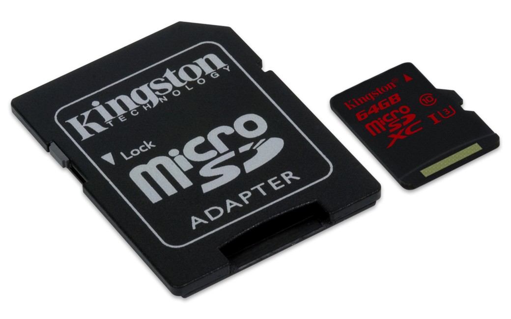 Kingston Technology microSDHC/SDXC UHS-I U3 64GB 64GB MicroSDXC...
