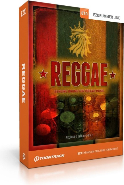 Toontrack - EZX Reggae - Udvidelses Pakke Til EZdrummer  (DOWNLOAD)