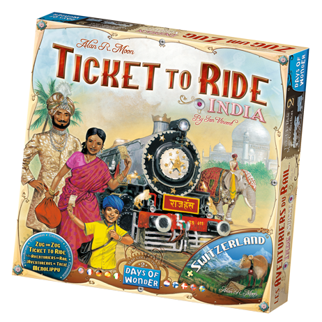 Ticket to Ride - India (DOW720114) - Leker