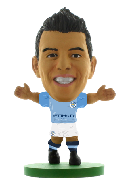 Soccerstarz - Manchester City Sergio Aguero - Home Kit (2019)