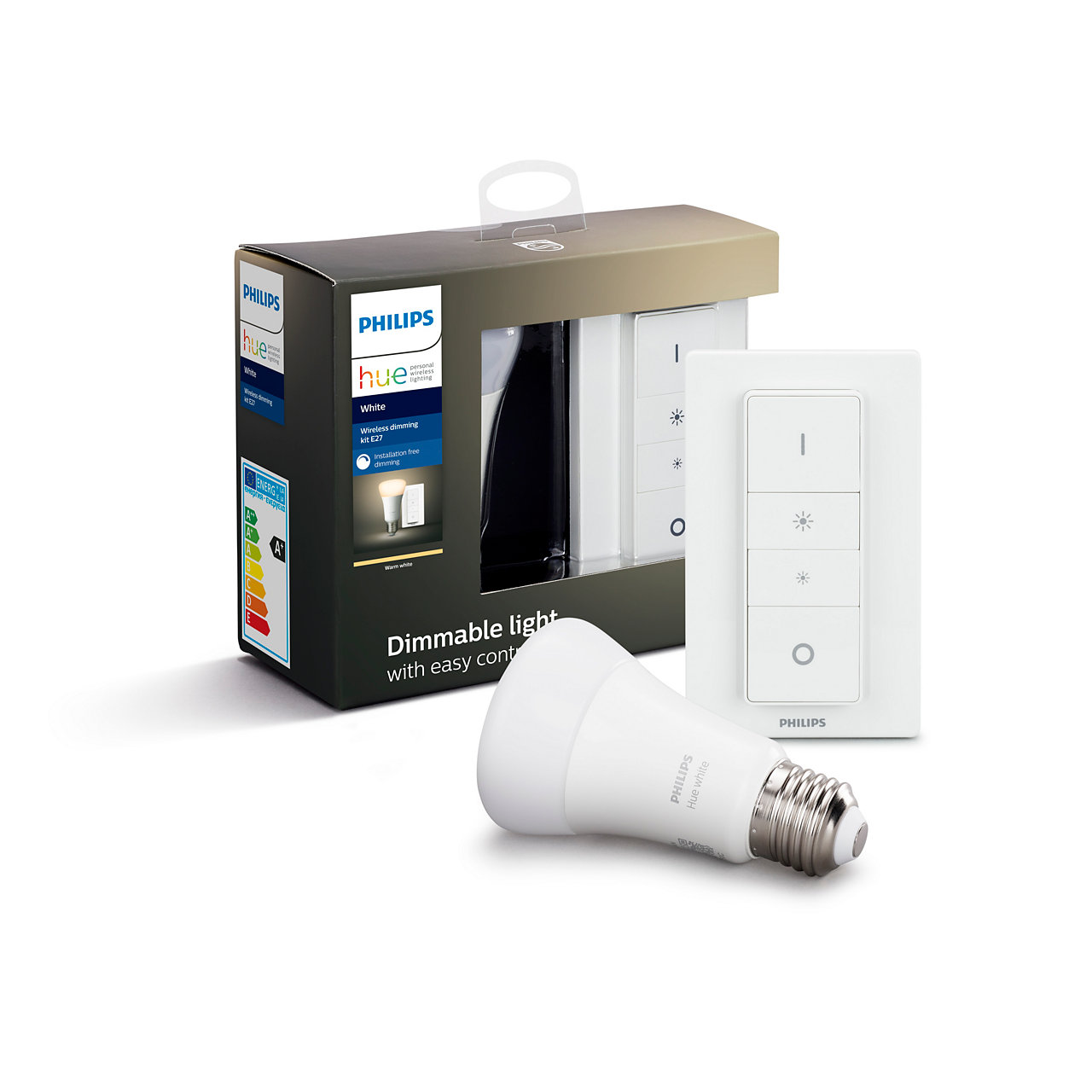 Philips Hue - E27  Kabelloses Dimmer-Kit - Bluetooth