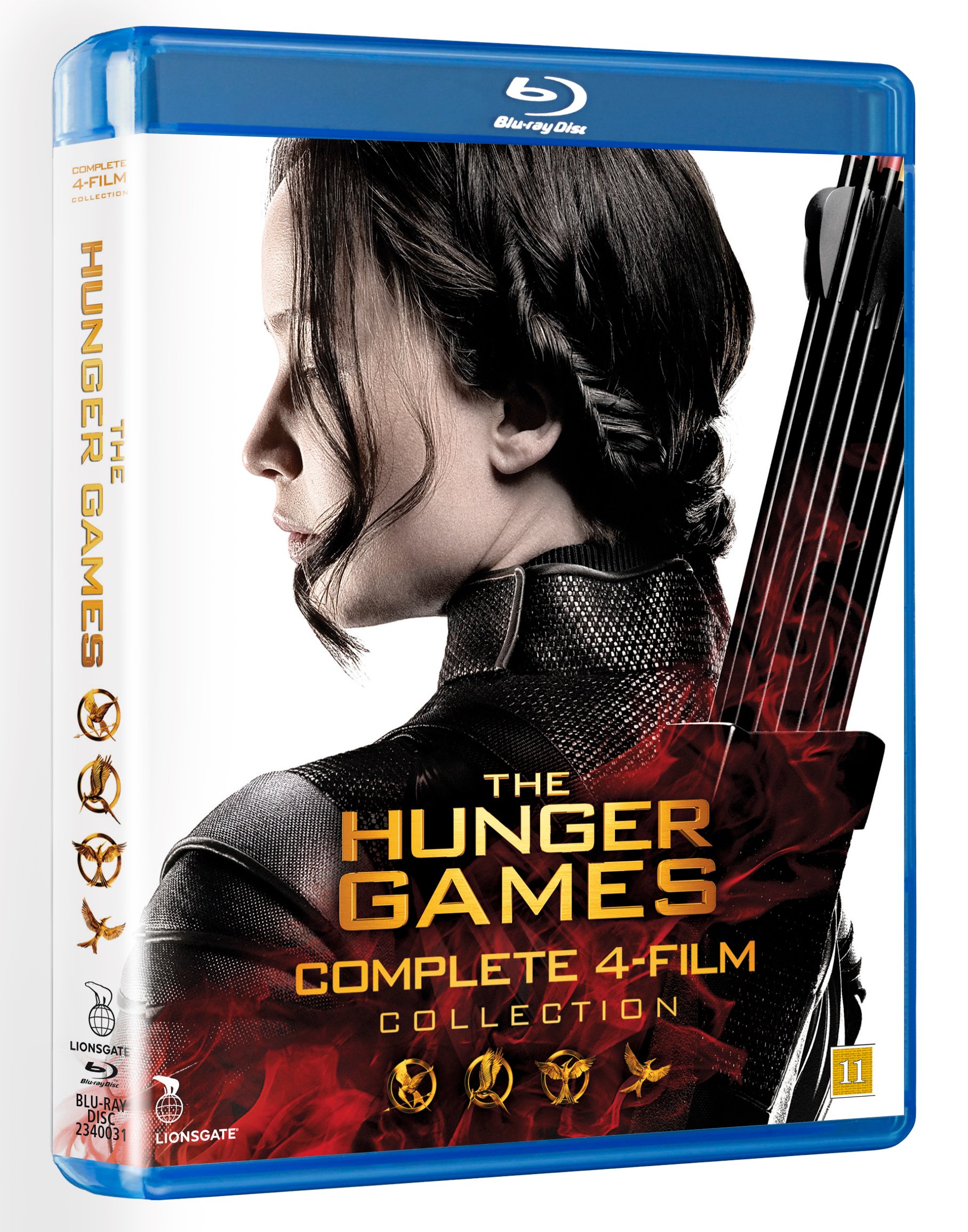 Hunger Games The Complete Collection (Blu-Ray) - Filmer og TV-serier
