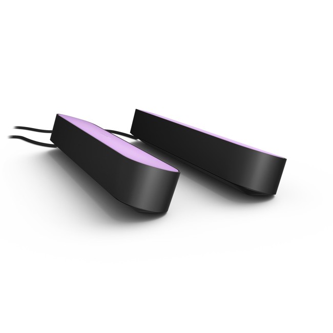 Philips Hue - Play Light Bar 2-Pack Black - White & Color Ambiance