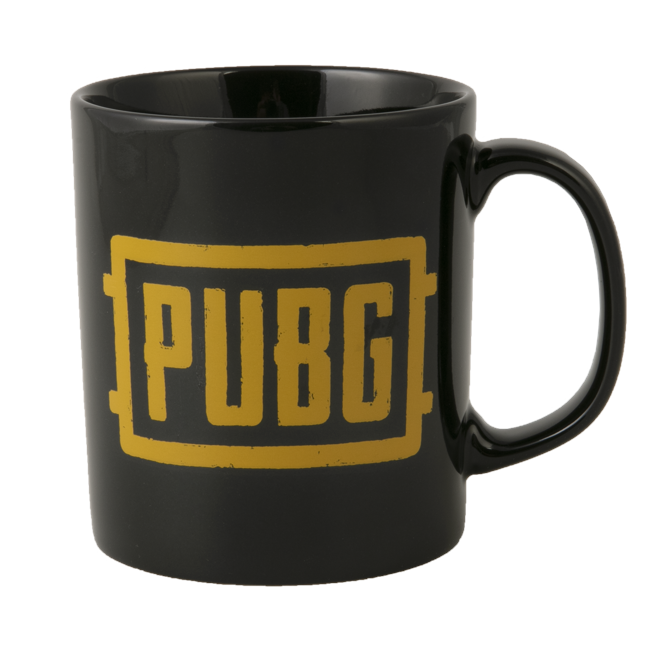PUBG Logo Mug - Black/Orange