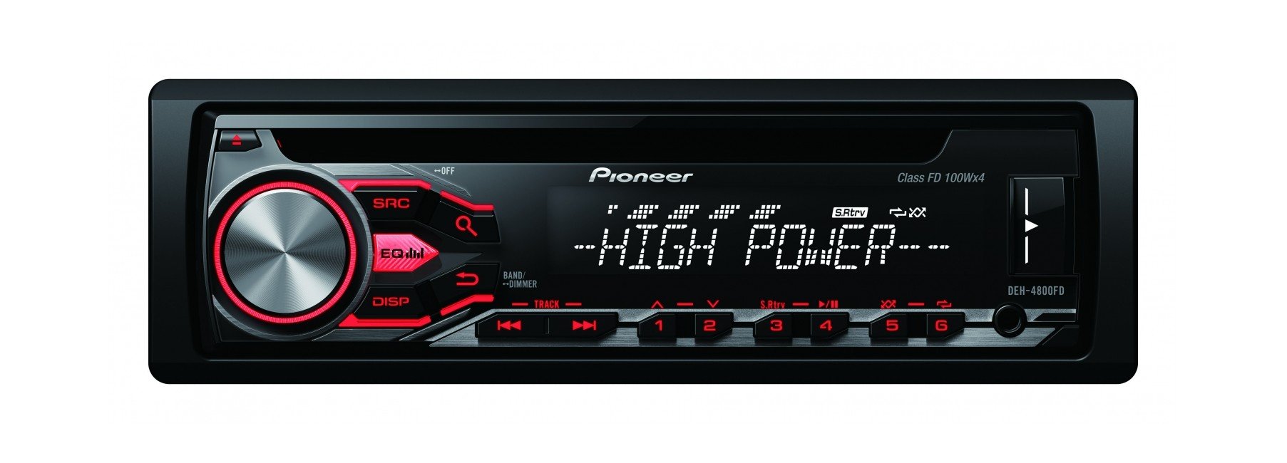 Pioneer DEH-4800FD - High power bilradio