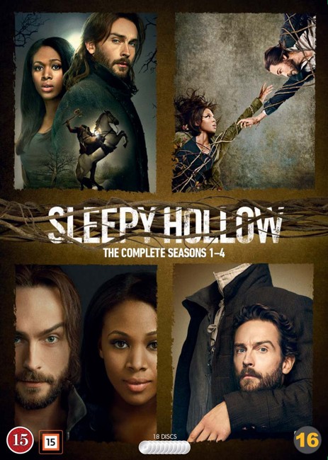 Sleepy Hollow: Sæson 1-4 - DVD