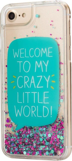 Happy Jackson: Welcome To My Crazy World - iPhone Floating Glitter Case (iPhone 6 / 6S / 7 / 7S)