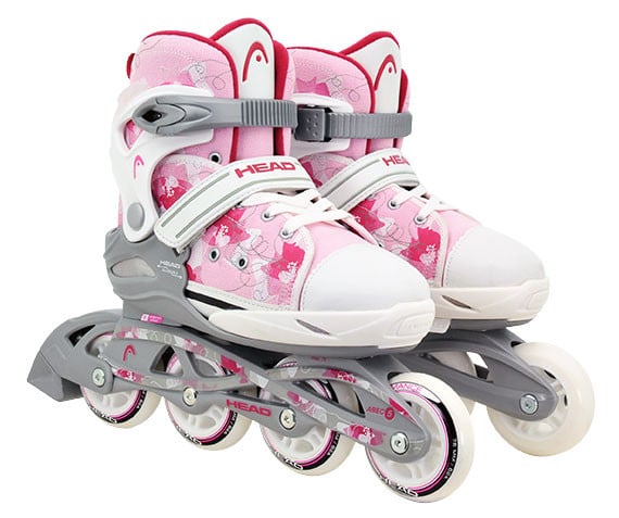 Head - Adjustable Inliners - White/Pink (size: 36-41 ) (895118340yyL)