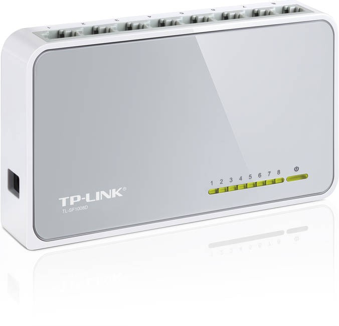 TP-LINK 8-Port 10/100 Unmanaged Desktop Switch (TL-SF1008D)