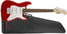 Squier By Fender - Mini V2 Stratocaster - Elektrisk 3/4 Guitar Inklusiv Gigbag (Torino Red) thumbnail-1