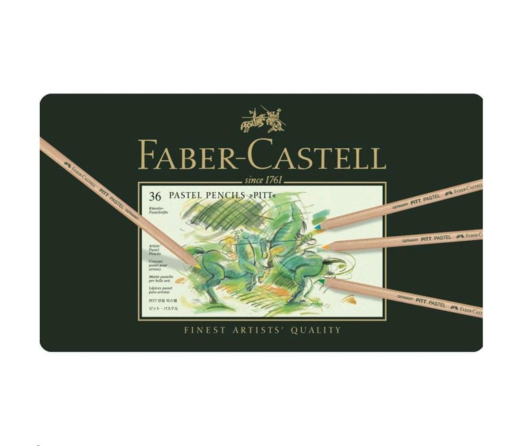 Faber-Castell - Pitt Pastel farveblyanter, 36 stk  (112136)