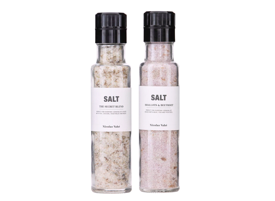 Nicolas Vahé - Salt Den Hemmelige Blanding + Salt Skalotteløg & Rødbede